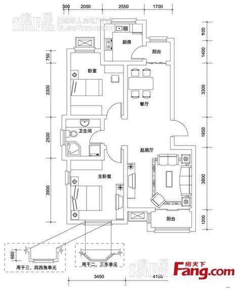 现代简约风格效果图