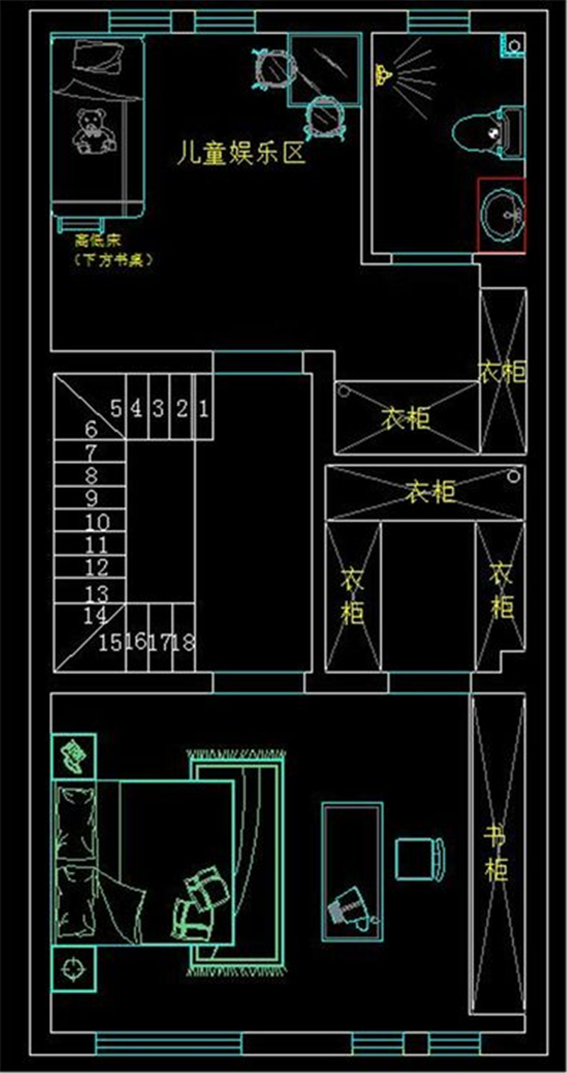 团泊湖196平 简欧