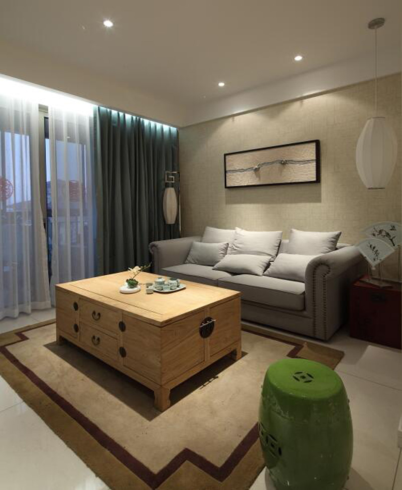 北京泛海国际三居室混搭风格设计案例展示