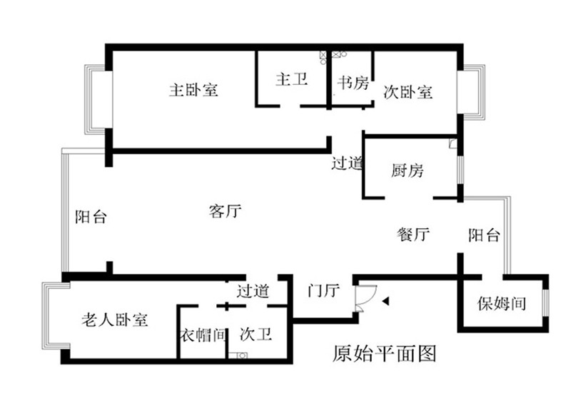 夏威夷水岸1号210平完美家装简欧风格效果图