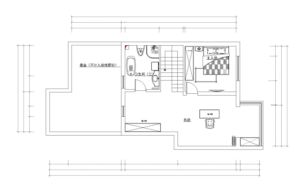 力天装饰-住总尚清湾-185㎡-现代简约