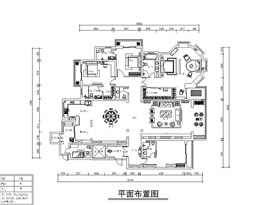 天山观澜墅-370㎡-欧式风格