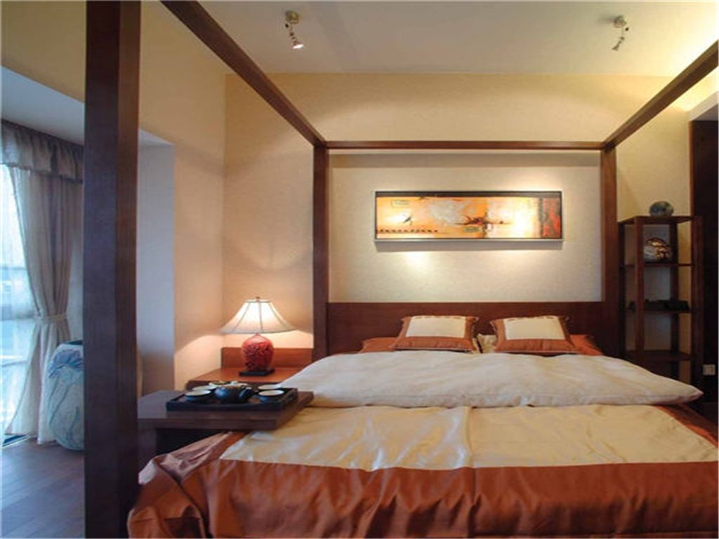 天泰城以琳美地-三居室120平米-中式风格
