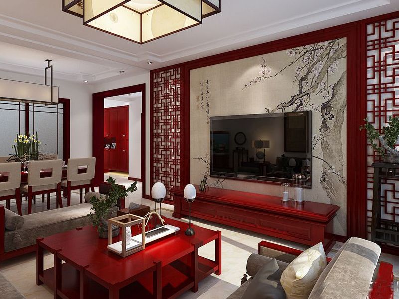 龙城2011-中式风格-三居室