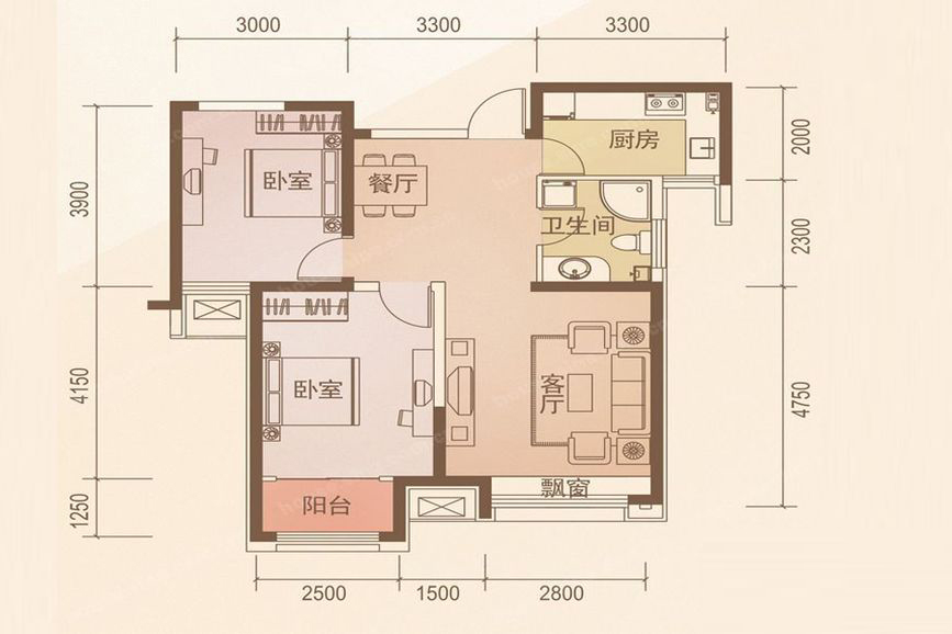 天鹅湖1号_东南亚风格_设计案例效果图