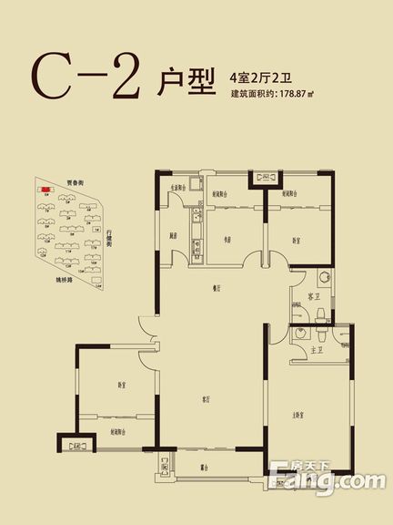 正商书香华府179平三居室简欧风格设计案例