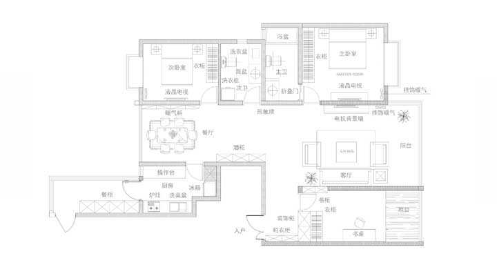 150平米新中式风格