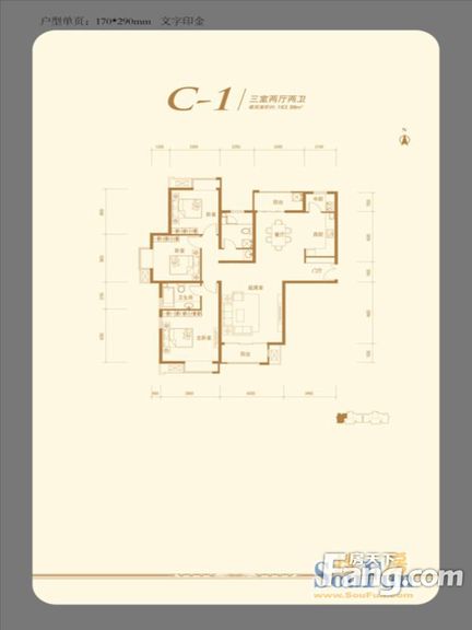新中式风格—163平米3居室