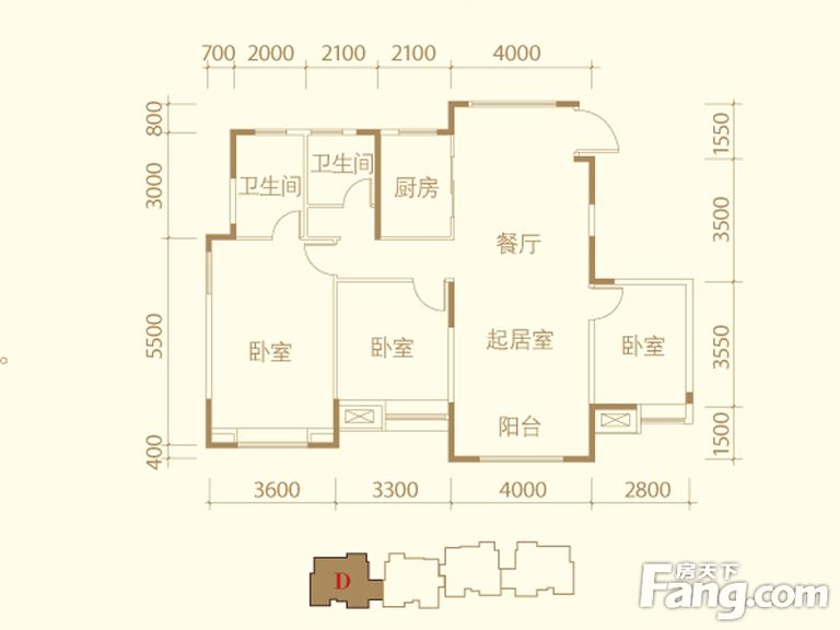 滨海星河荣御-126平-田园风格