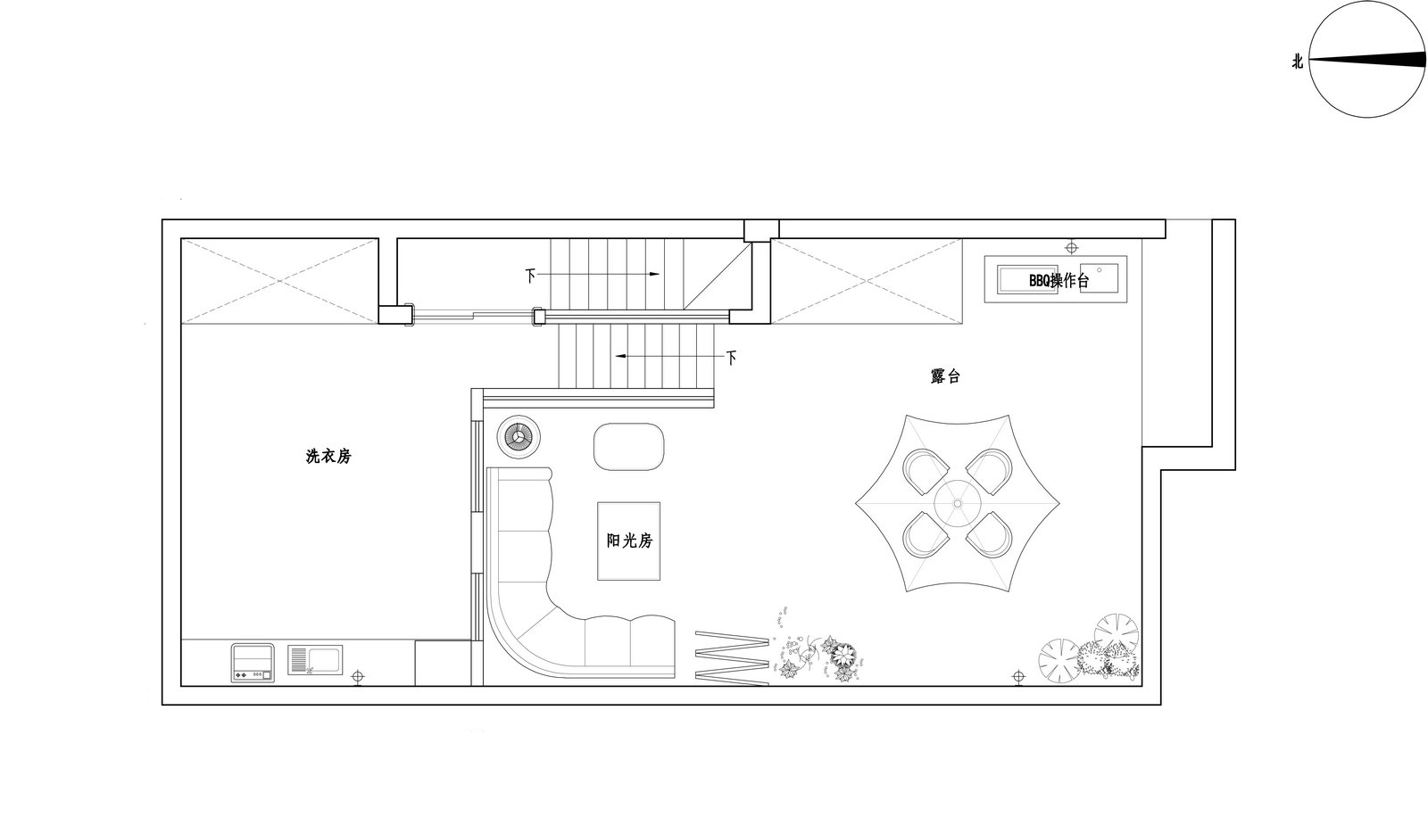 简约欧式别墅设计方案效果图