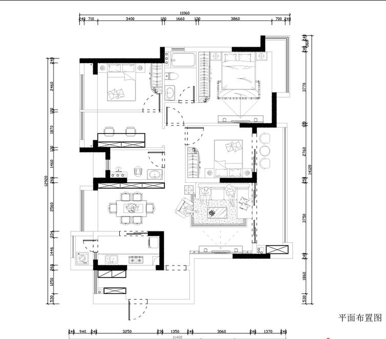 We公馆 地中海风格 三居