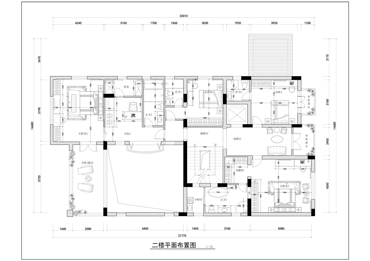 西式古典別墅1000平米360萬-招華曦城裝修案例-深圳房天下家居裝修網