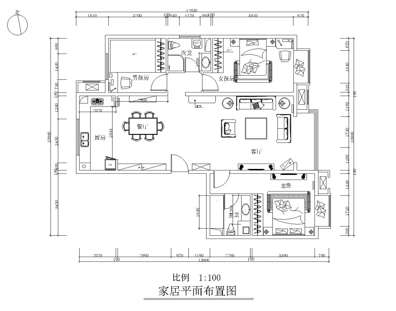 左安溪园140品平简欧风