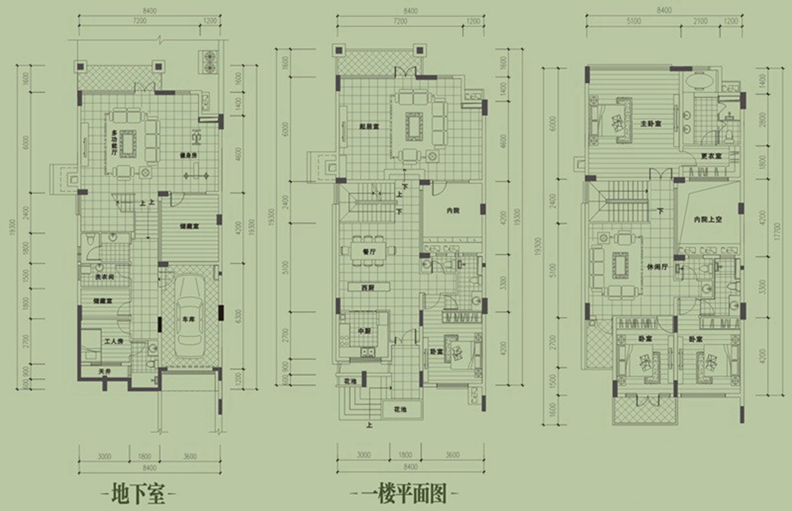 华侨城东岸260㎡欧式风格