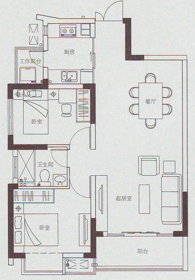 恒基水漾花城现代简约风