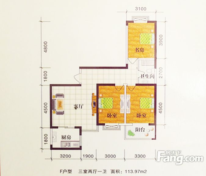 龙祥御湖-113平现代简约风格案例