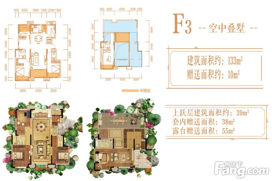 融创天朗·融公馆-172平米欧式风格