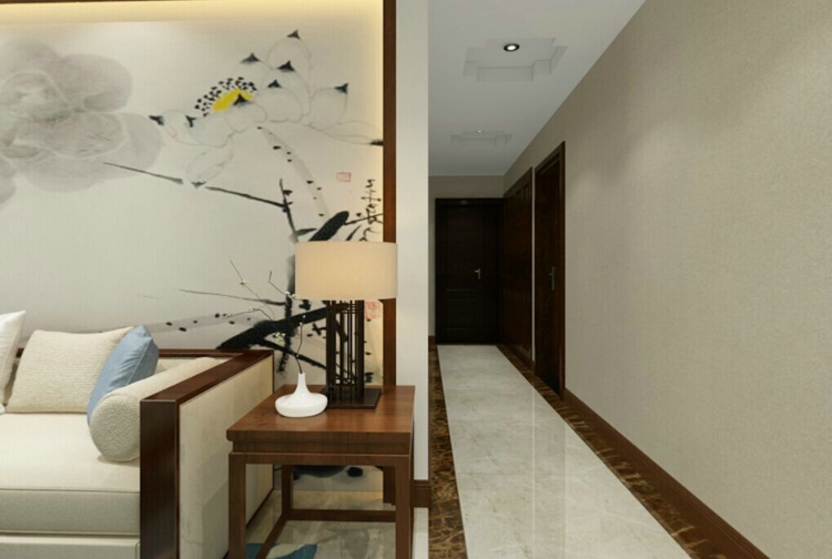 广电兰亭时代127平房子新中式风格装修设计