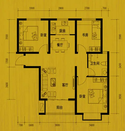 光华里103平-现代风格