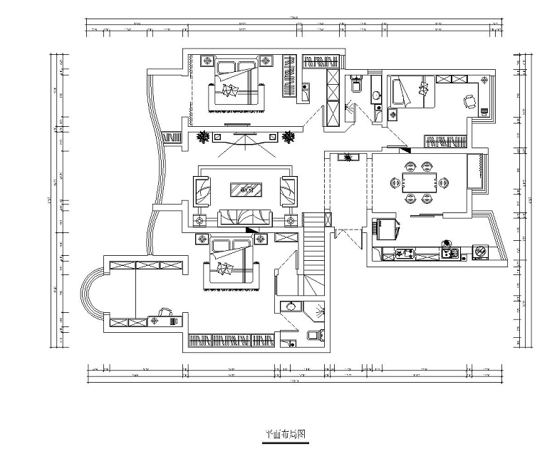 星河御城-三室两厅140平米-新古典