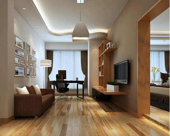 新城国际寓 两房一厅现代简约风格