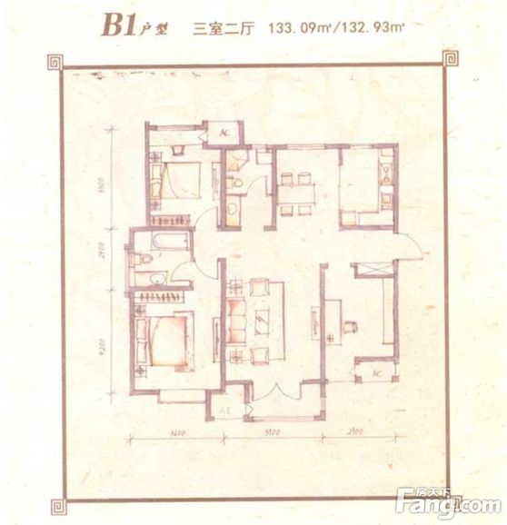 荷塘悦色133平 现代简约