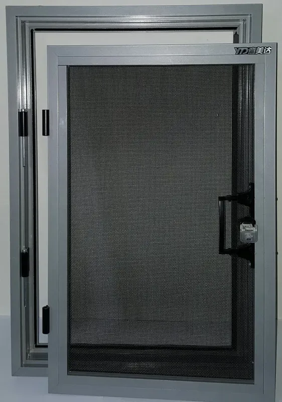 意美达牌可拆洗外装内开金刚纱窗