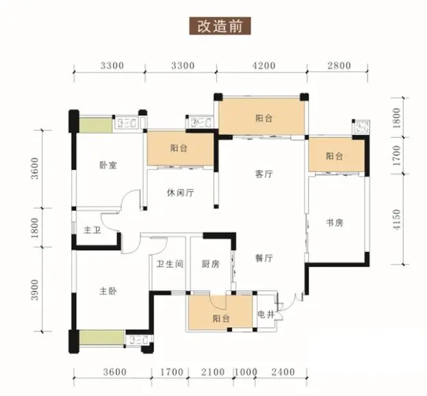 东麓驿境 124.27平米 三居 欧式