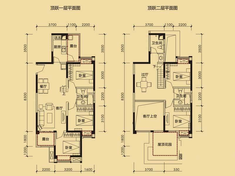 天朗锦邸 157平米-中式 大气五居室