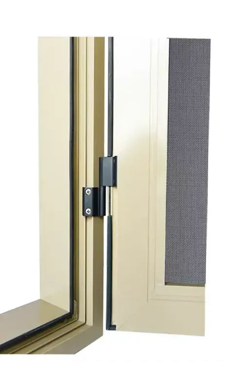 意美达牌金刚网平开式防盗纱门