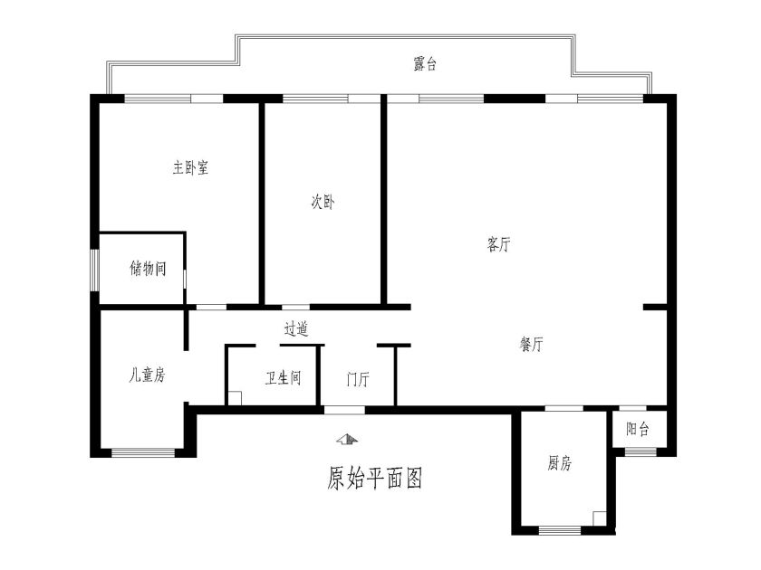 融泽嘉园110平欧式风格完美家装效果图设计