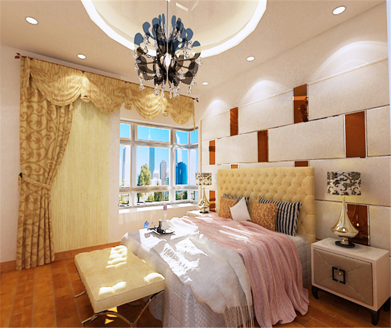 保利海棠湾—现代风格—两居室—97㎡