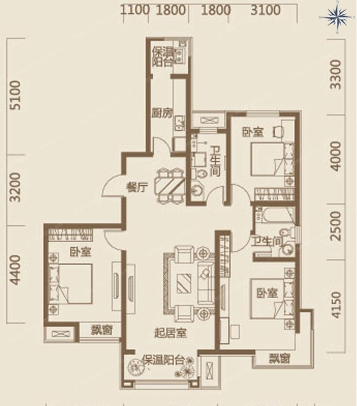 【生活家家居体验馆】名门广场-现代简约