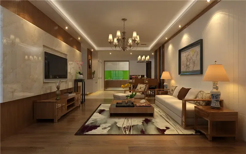 保利东郡,105平方,现代简约