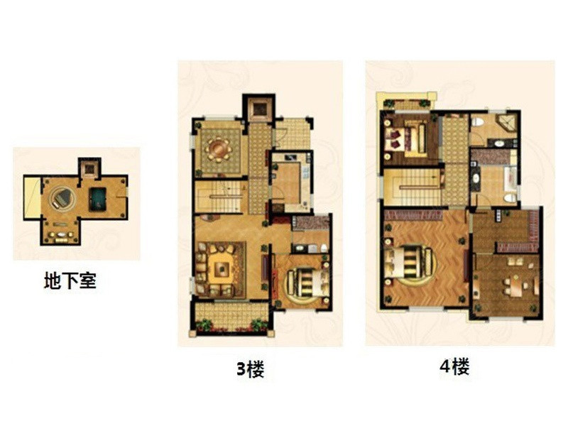 路劲上海庄园-别墅设计-简欧风格