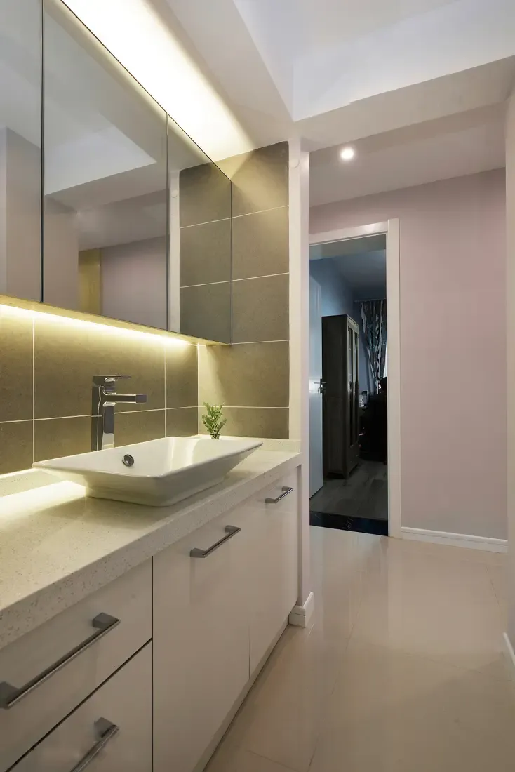 82平米-卫生间装修效果图