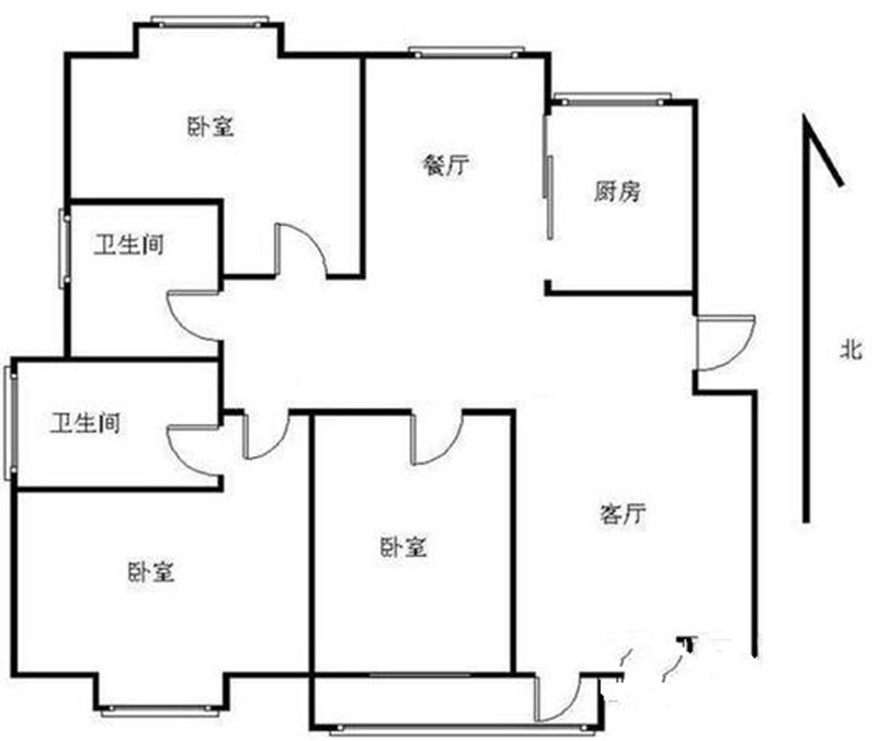 潇晨装饰翠岛花城欧式风格