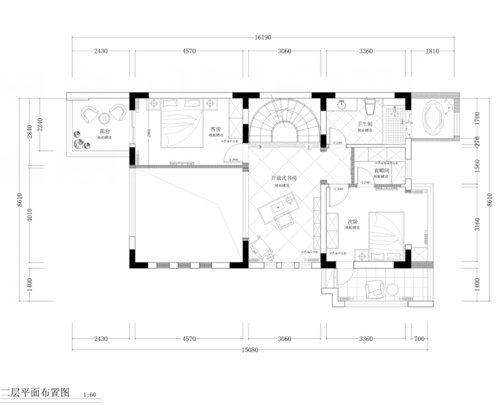 蠡湖公馆别墅欧式古典风格实景图