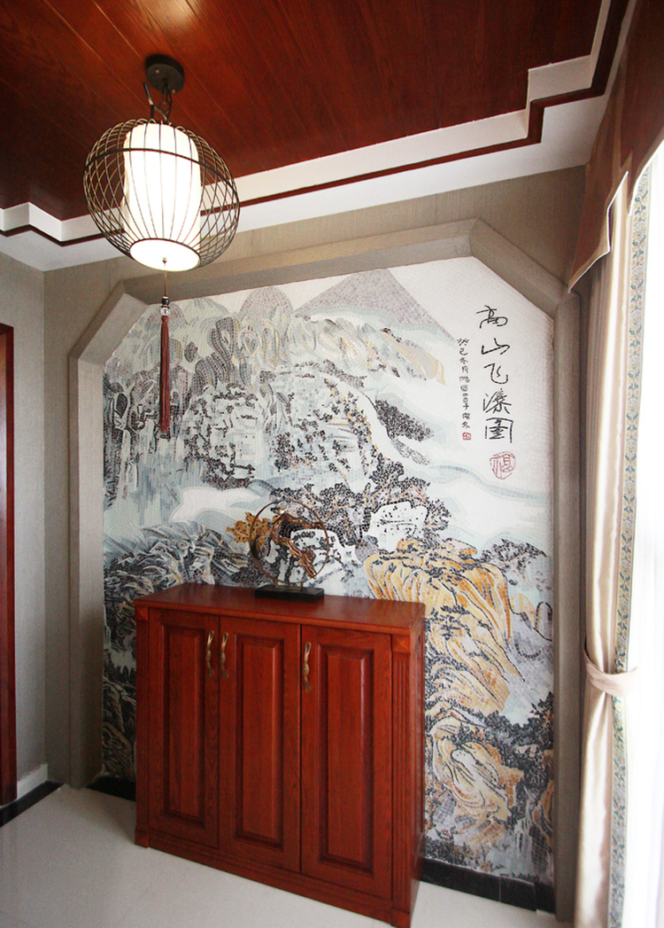 白银时代-中式风格-三居室