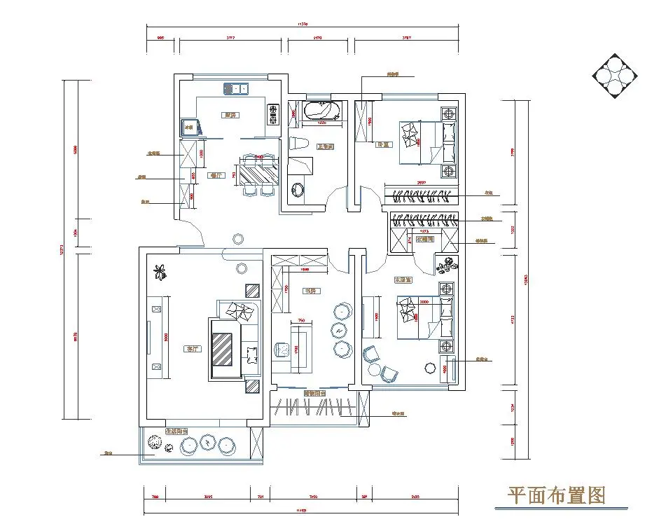 展现不一样的中式风格效果图-两手硬