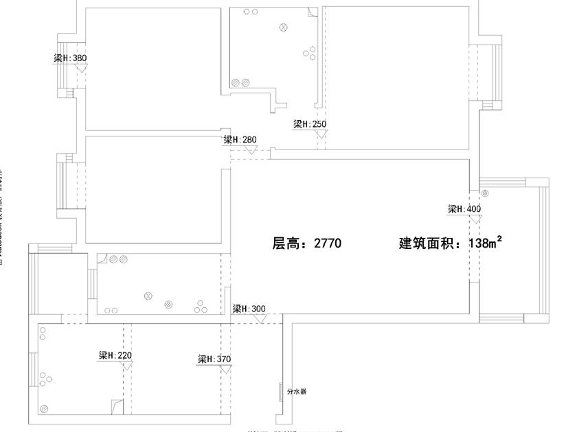 中海国际社区三居室145平简欧风格