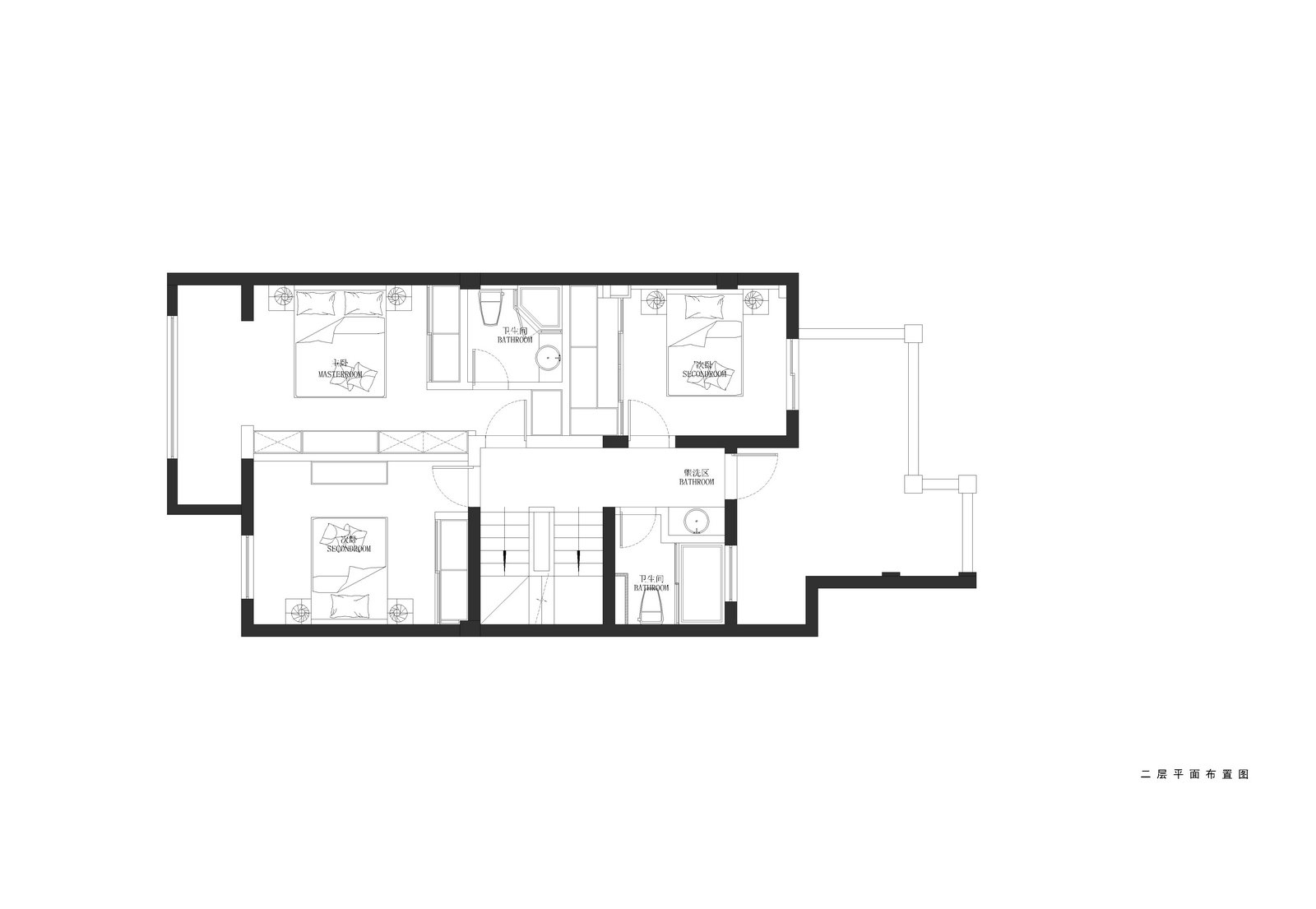 现代风格别墅设计方案效果图
