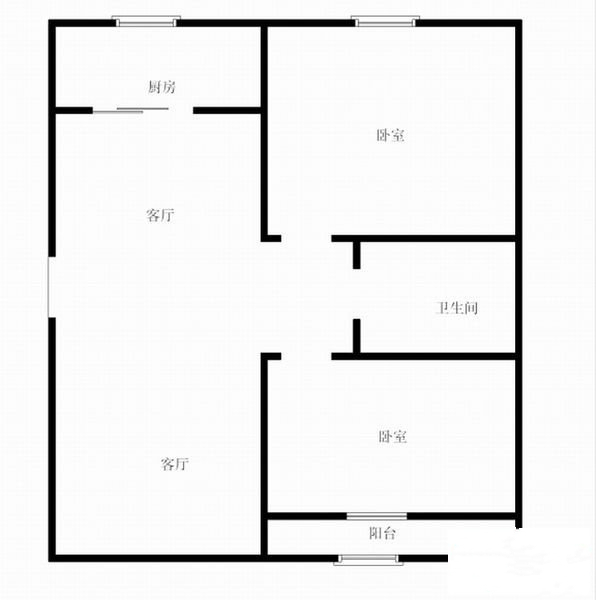 观锦 现代简约 二居室