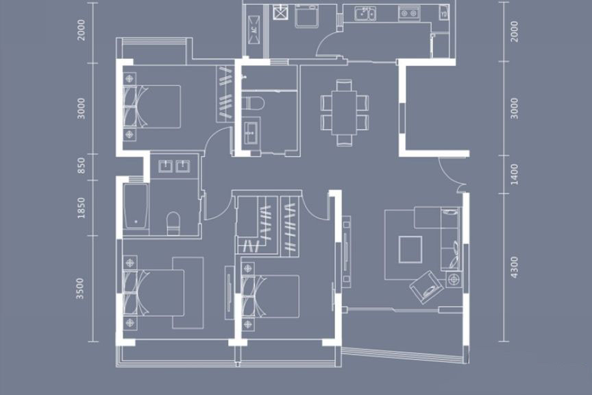 建发鹭洲国际二期——现代简约