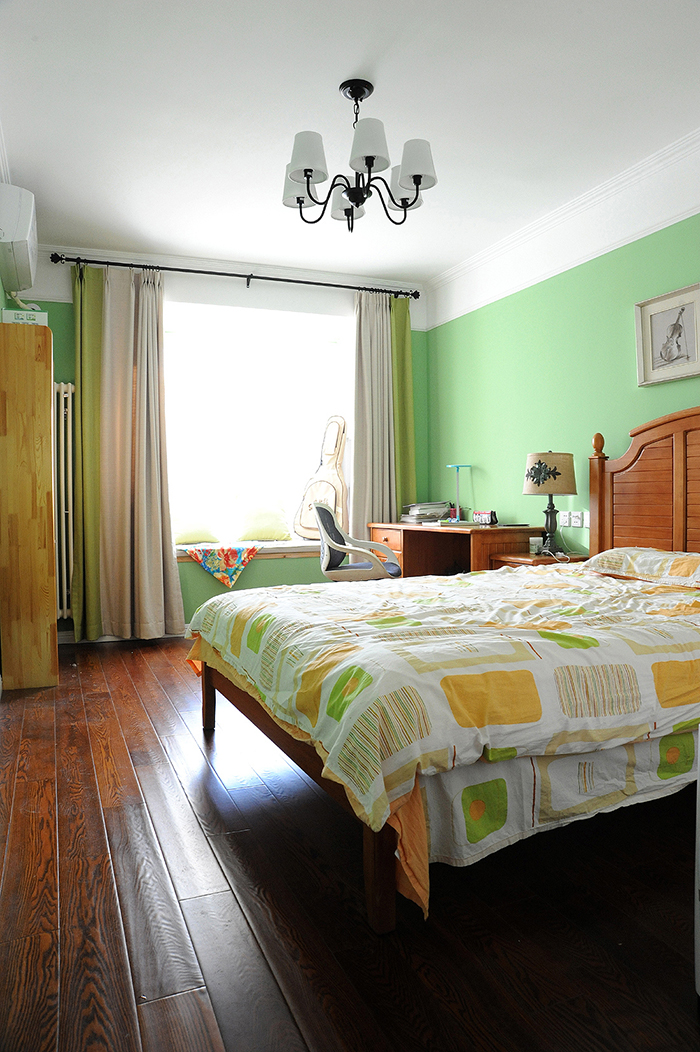 杭州首开国风美域132四居室美式风格装修案例