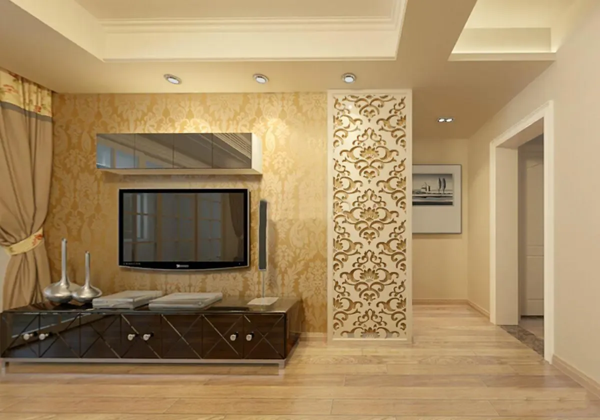 现代简约119平米三房二厅二卫装修案例