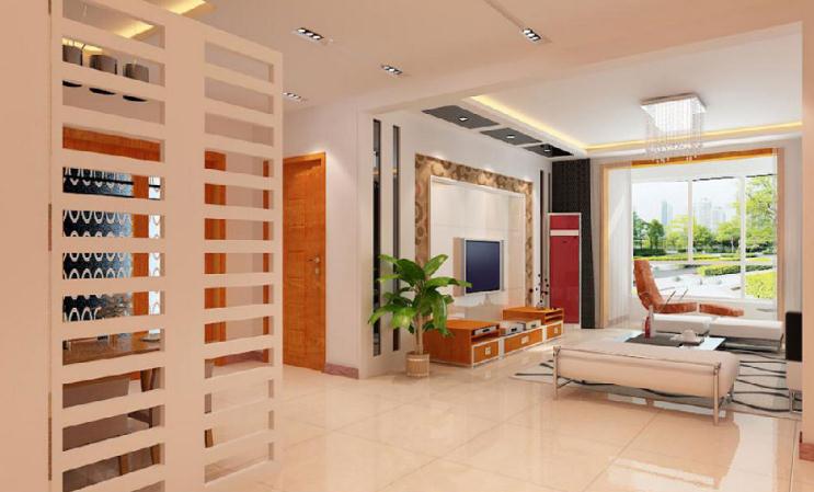 龙城国际-现代风格-78平米-二室二厅