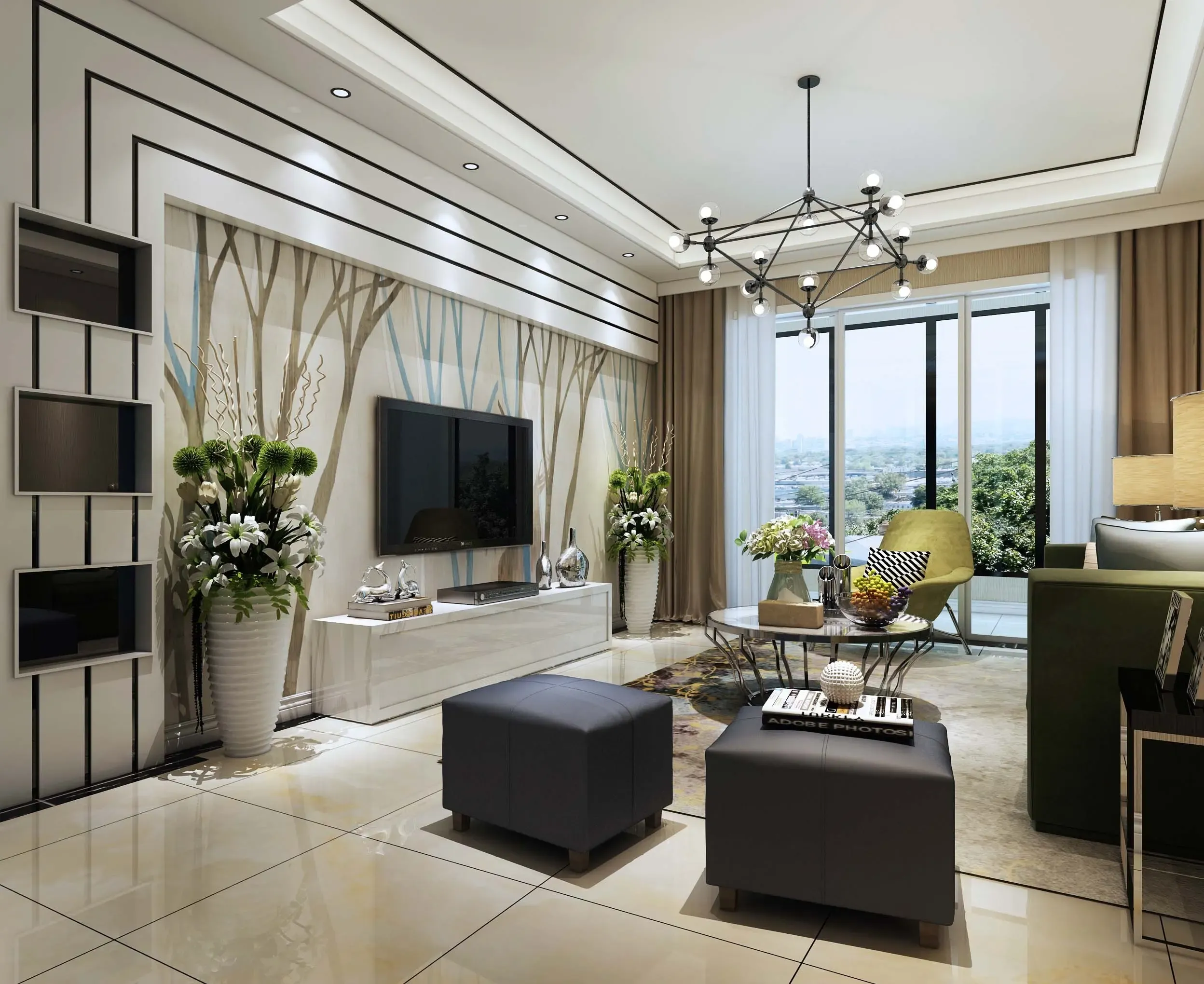 空港家园的样板间