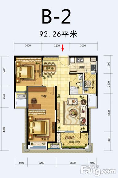 福星惠誉东湖城 北欧风 【众意装饰】