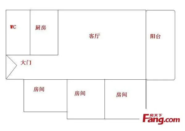 混搭新世纪花园三居室98方